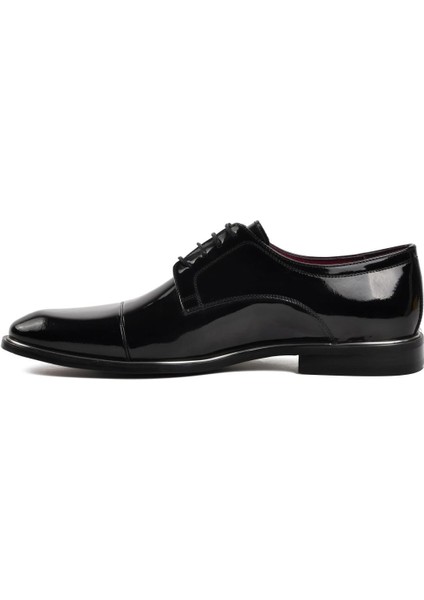 Siyah Rugan Erkek Klasik Ayakkabı fiyatları