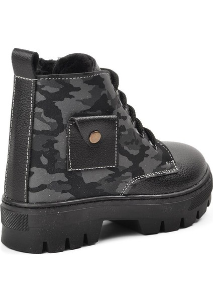 Siyah Kamuflaj Çocuk Bot Aspor fırsatları