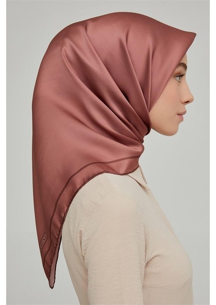 Nostalji Serisi Twill Ipek Eşarp 8668D-07