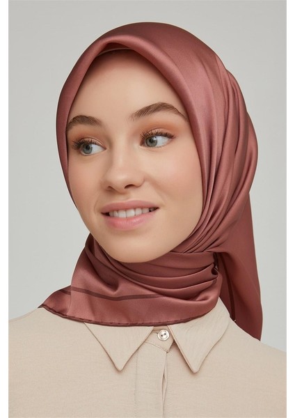 Nostalji Serisi Twill Ipek Eşarp 8668D-07