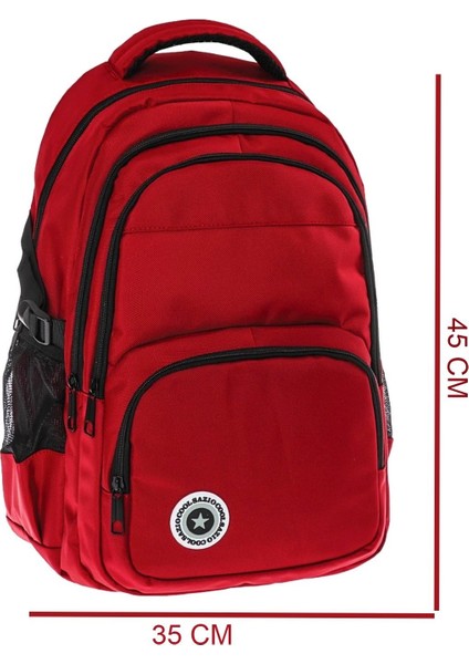 Pop Cool Kaplan 4 Bölmeli Okul Sırt Çantası BORDO(161959) fiyatları