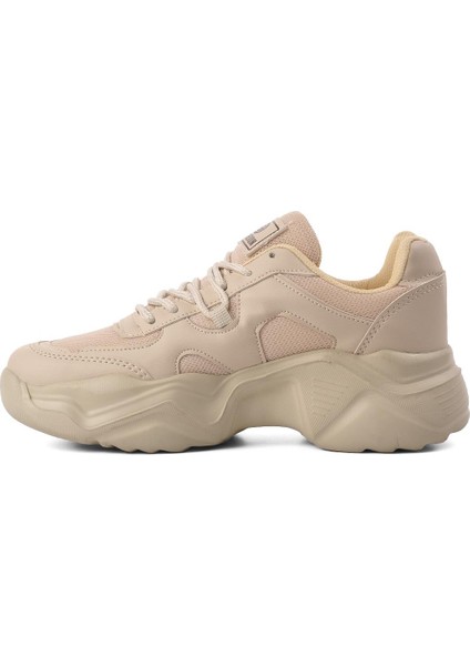 Bej Ekru Kadın Spor Ayakkabı Sneaker fiyatları
