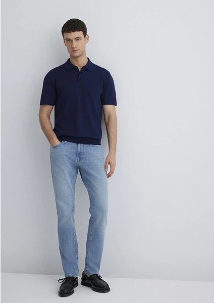 Marcus Mavi Black Açık Indigo Mavisi Jean Pantolon 0035189346 fırsatları