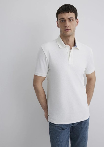 Erkek Beyaz M0612534-70057 Polo T-Shirt fiyatları