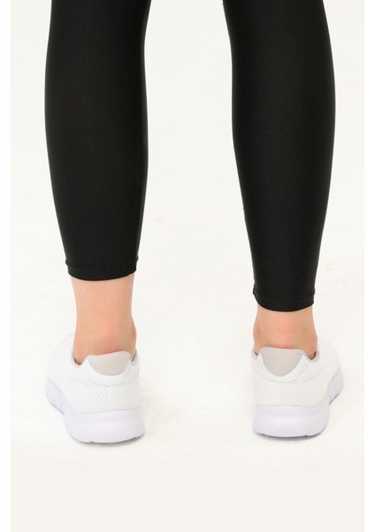 Beyaz Gümüş Comfort Kadın Spor Ayakkabı modelleri