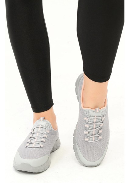 Buz Gri Pembe Comfort Kadın Spor Ayakkabı indirimleri