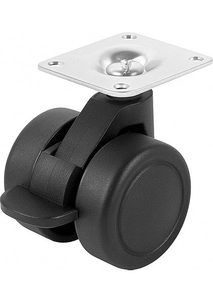495 Mikro Tablalı Tekerlek Frenli 35 mm (4 Adet)