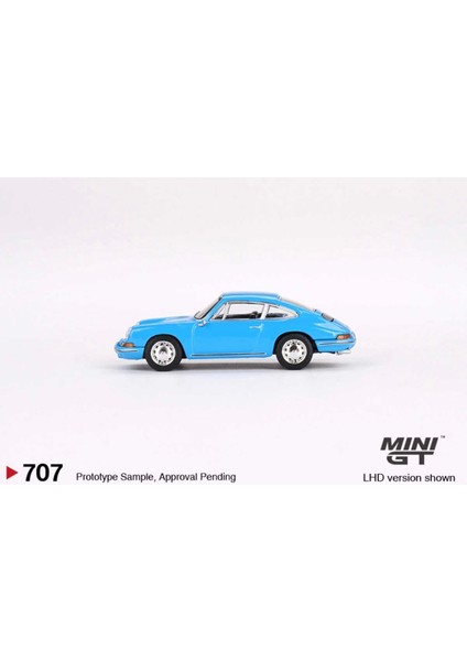 1:64 Porsche 901 (1963) Quicksilver – Mavi Diecast Model Araba 707