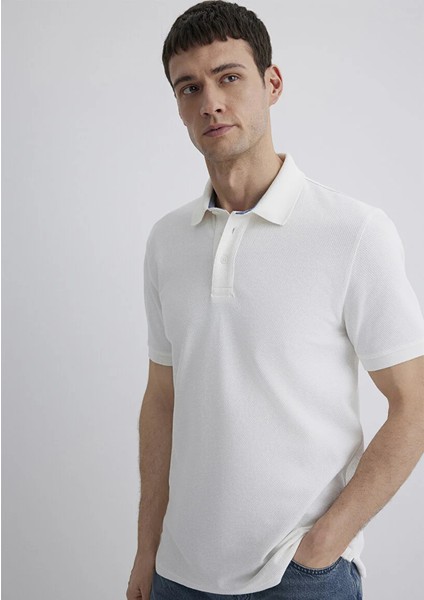 Erkek Beyaz M0612534-70057 Polo T-Shirt modelleri