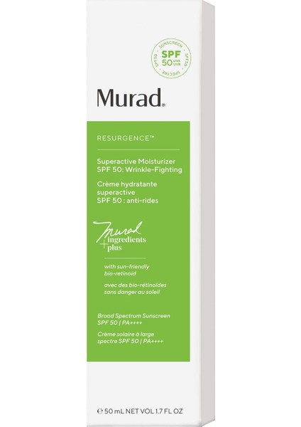 Superactive Spf 50 Moisturizer: Wrinkle-Fighting- Yoğun Etkili Aktif Nemlendirici Spf 50: fiyatları