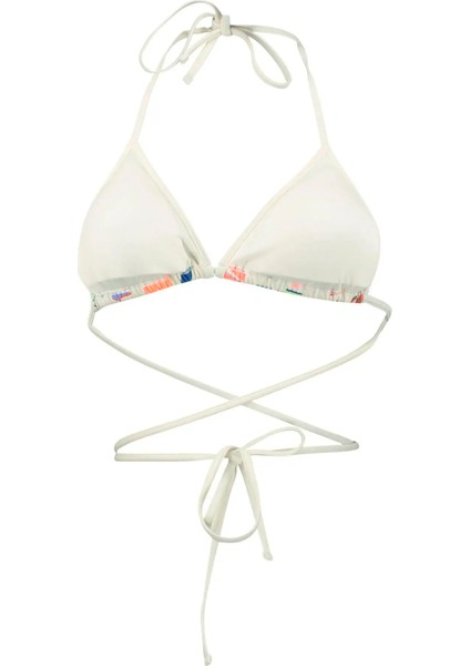 Kadın Beyaz Puma White Combo Beyaz Kadın Bikini Üstü