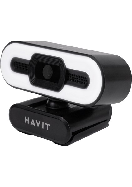 HV-HN24G Full Hd Pro 2k Webcam Otomatik Odaklama LED Işıklı Mikrofonlu