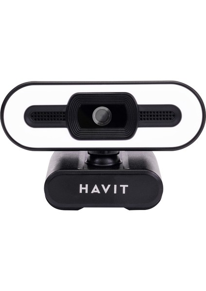 HV-HN24G Full Hd Pro 2k Webcam Otomatik Odaklama LED Işıklı Mikrofonlu