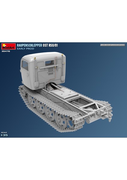 35478 1:35 Raupenschlepper Ost Rso/01. Erken Üretim