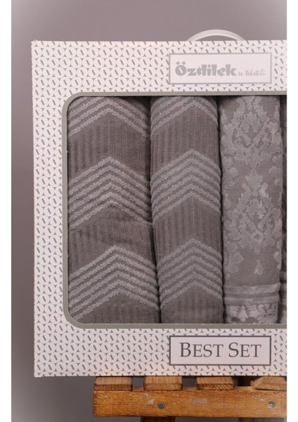 Tappeto Antrasit - A.gri Best Set (Hamam Takımı) modelleri