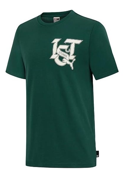 Erkek Yeşil Puma Istanbul Graphic Tee Yeşil Erkek T-Shirt