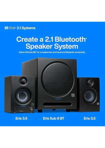 Eris 3.5 (2. Nesil) | 3.5" Medya Referans Monitör, 50 Watt