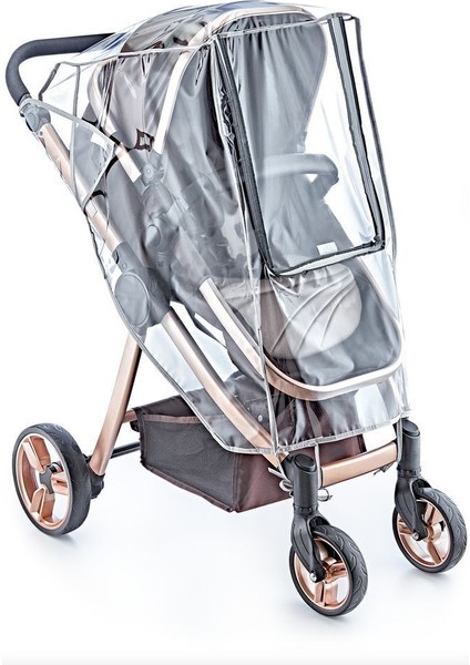 Yağmurluğu Bebek Arabası İçin Pratik Koruma Çözümü