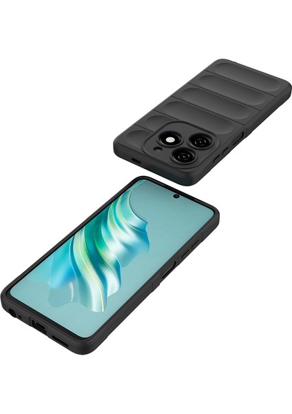 Tecno Spark 20/20C Kılıf Esnek Tpu Oyuklu Arka Yüzey Tasarımlı Etnik Silikon Kapak fiyatları