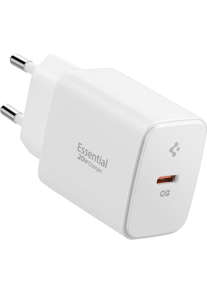 20W Usb-C Mini Hızlı Şarj Aleti/şarj Isısını Düşürür Gan Destekli Akım Korumalı Güç Adaptörü iPhone & Android & iPad Type-C EE201 White - ACH08701