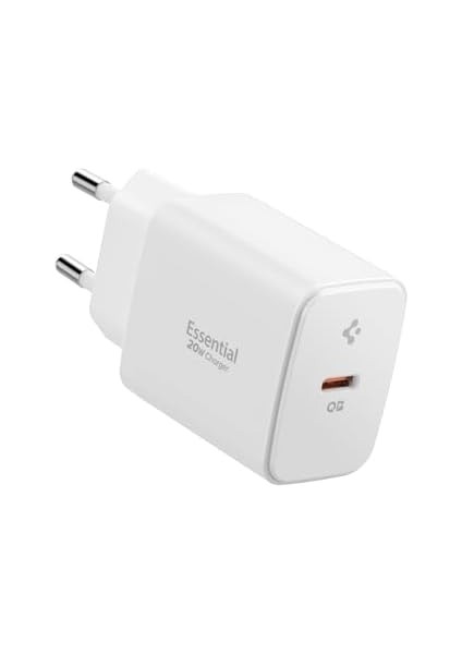 20W Usb-C Mini Hızlı Şarj Aleti/şarj Isısını Düşürür Gan Destekli Akım Korumalı Güç Adaptörü iPhone & Android & iPad Type-C EE201 White - ACH08701