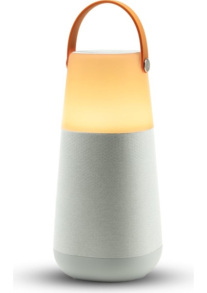 Audio Bright Max - Taşınabilir, Suya Dayanıklı, Işıklı 360 Derece Bluetooth Hoparlör, Aydınlatma, Atmosferik Sesler, Çoklu Senkronizasyon Teknolojisi ve Şarj Edilebilir Pil ile