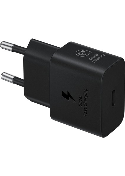 Hızlı Şarj Cihazı, Usb-C, 25 W Veri Kablosuz, Siyah