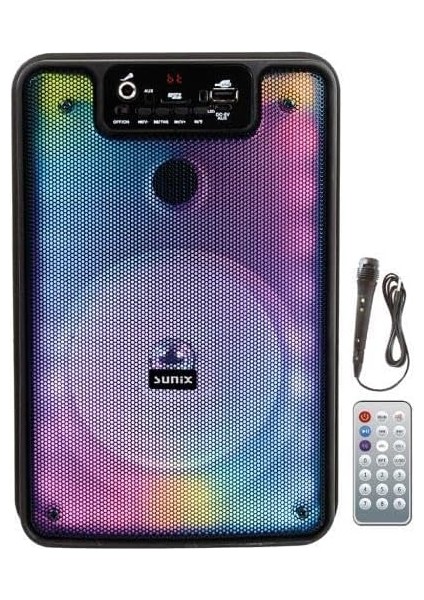 Tws 6.5" Mikrofonlu Ledli Bluetooth Hoparlör Bts-70
