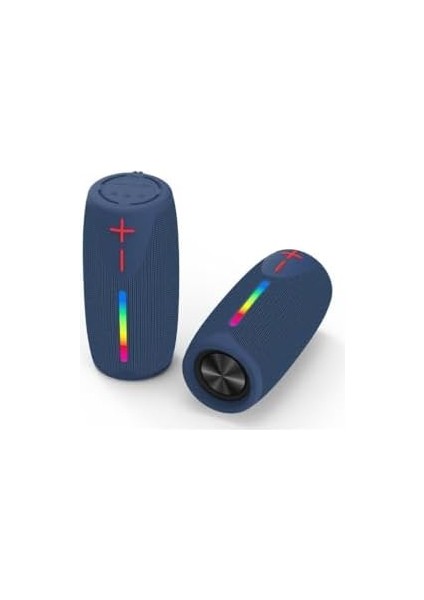8W 2000 Mah Taşınabilir Bluetooth Hoparlör Mavi BTS-180