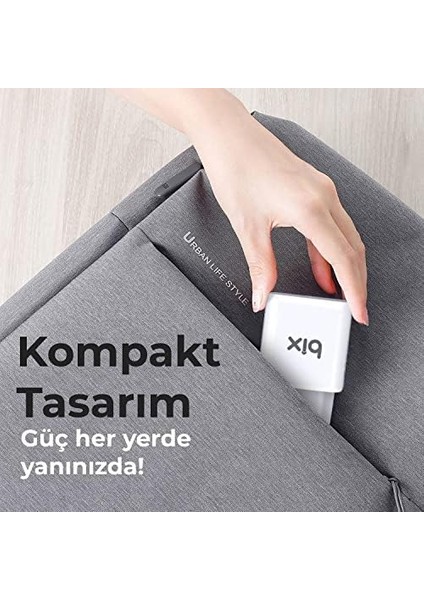 BX-PD25TA 25W Pd Type-C Hızlı Şarj Adaptörü iPhone 15/14/13/12 Pro Max, Samsung Galaxy, Huawei Hızlı Şarj Protokolü Destekli, S24/S23/S22/S21/NOTE 10, Mate 50 Pro