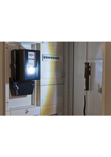 Led Lamba/Kullanışlı Led Pil Clipleuchte (Çalışma Lambası Akkubetrieben, Dahil Dönebilen Clip Mıknatıslı) Renk: Siyah/Sarı, 1 Adet, 1175890