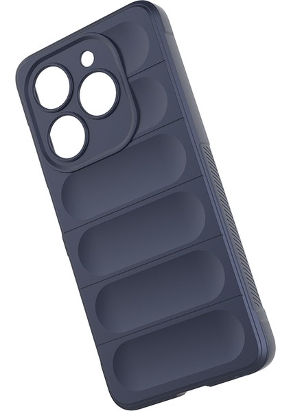 Tecno Spark 20/20C Kılıf Esnek Tpu Oyuklu Arka Yüzey Tasarımlı Etnik Silikon Kapak fırsatları