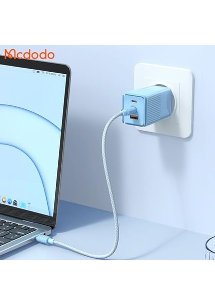 CH-1503 67W Gan 5 Mini 2xtype-C 1xusb Girişli Hızlı Şarj Aleti