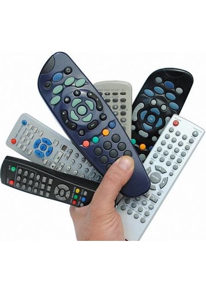 Çocuklar Için Oyuncak Tv Kumandası Gerçek Görünümlü Güvenli 5 Adet Farklı Tip