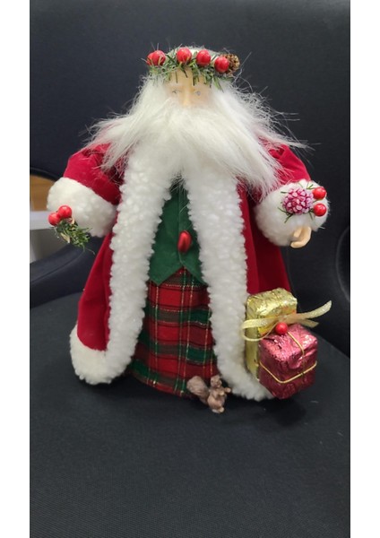 Noel Baba Misinalı Asılabilir Biblo Yılbaşı Yeni Yıl Sincap Hediye Paketleri Christmas 1 Adet