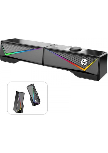 DHE-6005 Kablolu Soundbar Multimedya Hoparlör Rgb 2.0