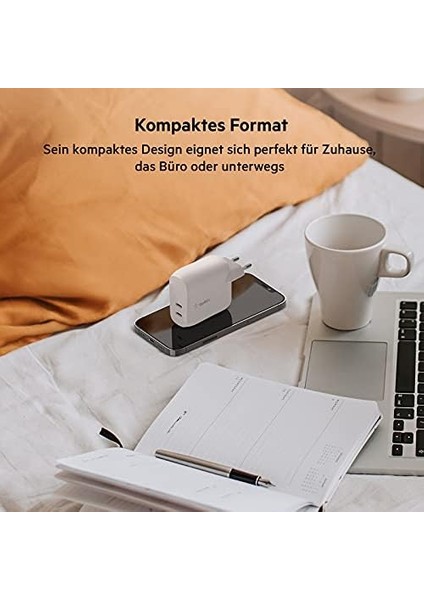 Çift 20W Usb-C Pd Duvar Şarj Cihazı 40W