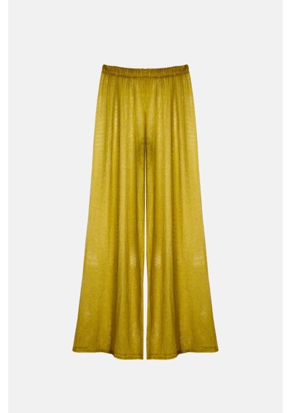 4824 Gold Simli Plaj Pantolonu