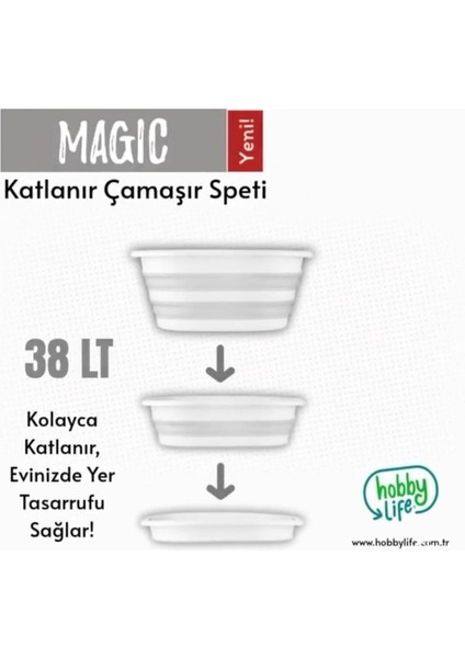 Katlanabilir 38 lt Pembe Çamaşır Sepeti, Pratik ve Şık Tasarım fırsatları