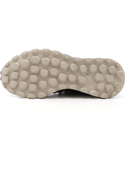 Erkek Kahverengi Bağcıklı Hakiki Deri Sneaker fırsatları