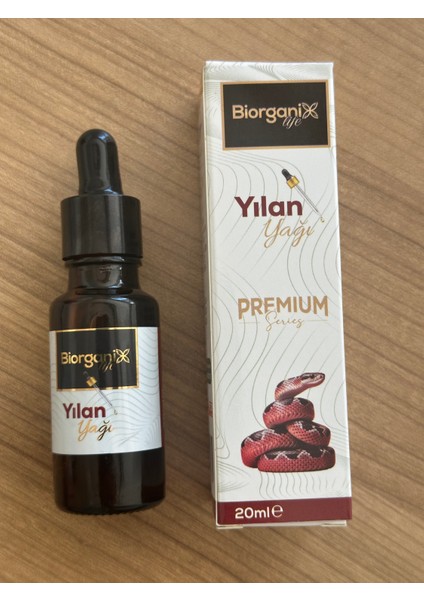 Biorganix Yılan Yagı 20 Ml.