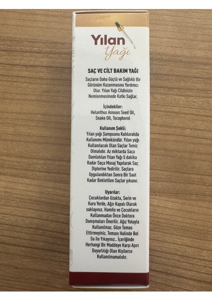 Biorganix Yılan Yagı 20 Ml.