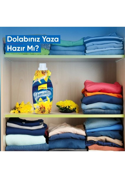 Yumuşatıcı Sarı Çiçekler 1440 Ml. 60 Yıkama (3 Adet)