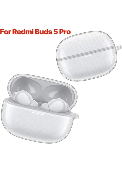 Xiaomi Redmi Buds 5 Pro Uyumlu Soft Silikon Kılıf