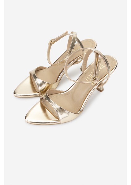 Kadın Vegan Bej Topuklu Ayakkabı 891 7176 Bn Ayk Y25 Lıght Dore indirimleri