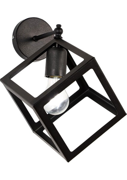 Küp Aplik 2 Adet Siyah modelleri