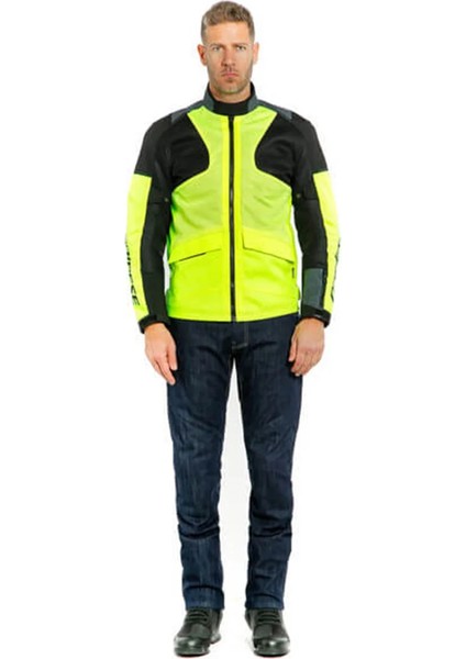 Daınese Ceket/aır Tourer Tex Fluo Yellow Ebony Blk Mont modelleri