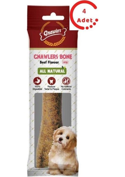 Köpek Ödül Kemiği Biftekli 265 gr x 4 Adet