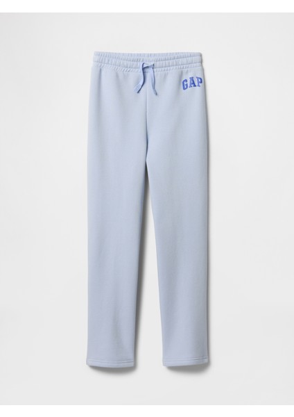 Erkek Çocuk Açık Mavi Gap Logo Relaxed Fleece Jogger Eşofman Altı