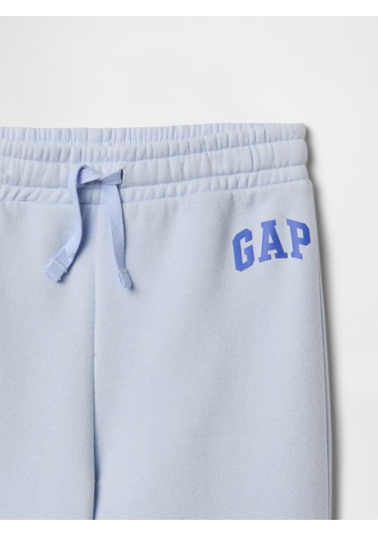 Erkek Çocuk Açık Mavi Gap Logo Relaxed Fleece Jogger Eşofman Altı